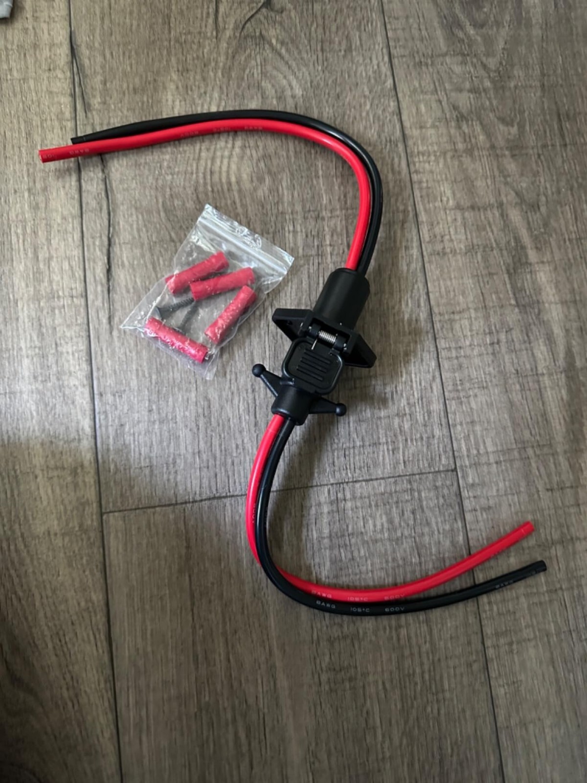 Waterproof Trolling Motor Plug 12V-24V 8 Gauge Quick Connect for Minn Kota New