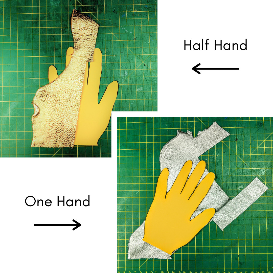 Cowhide Scrap Hair-on Cowhide Remnants Crafts 1 pound Brown/Black/Off-White