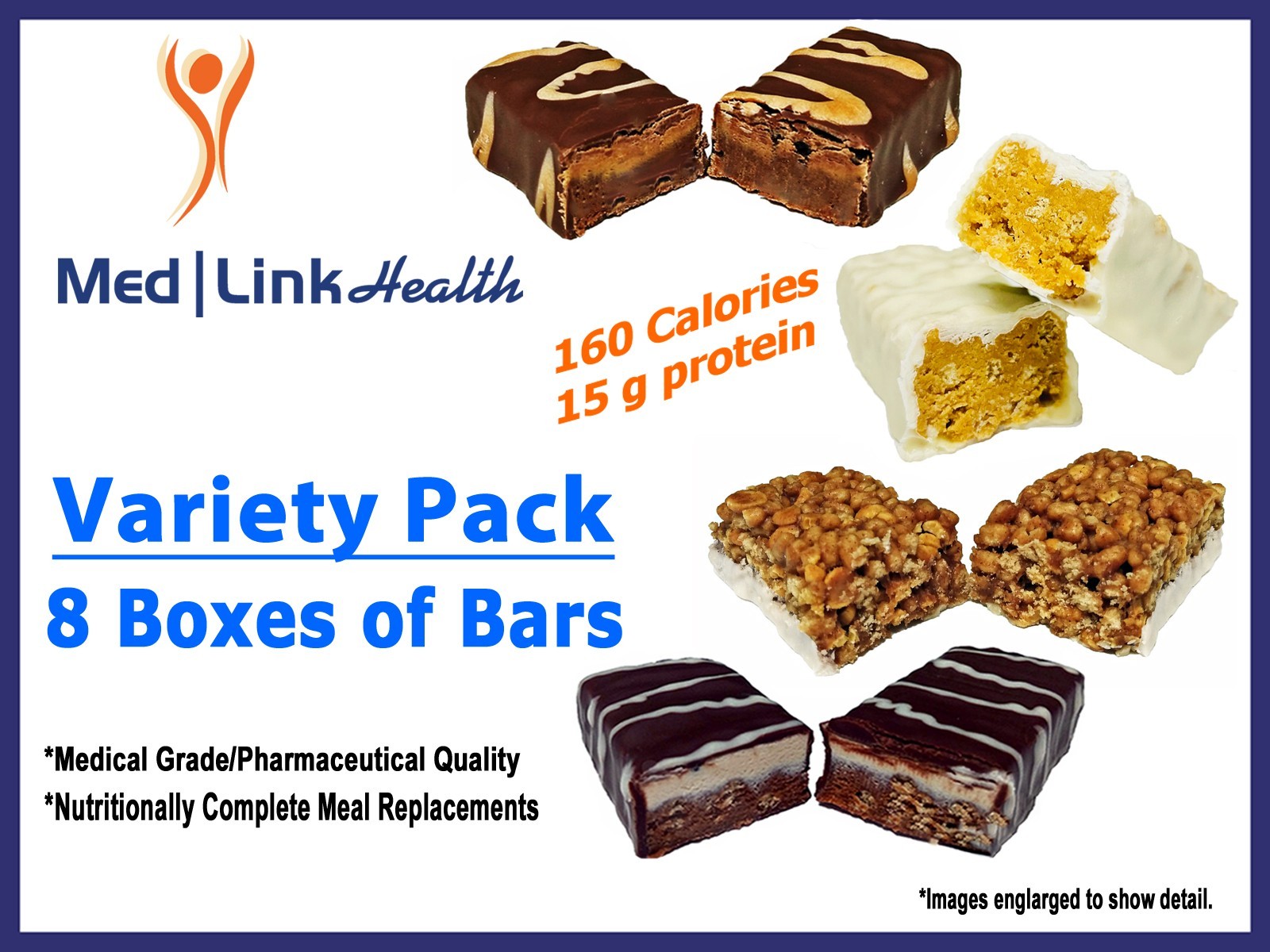 COMBO BARS | SIMILAR TO Optifast® 800 | Weight Loss | 8 Boxes