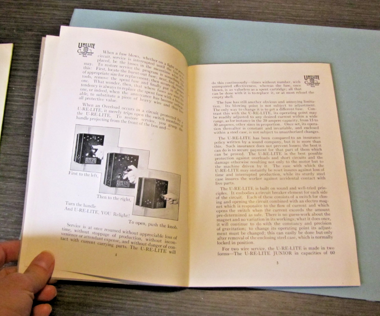 1920 The Cutter Company Urelite Steel Box Circuit Breaker Advertising Catalog