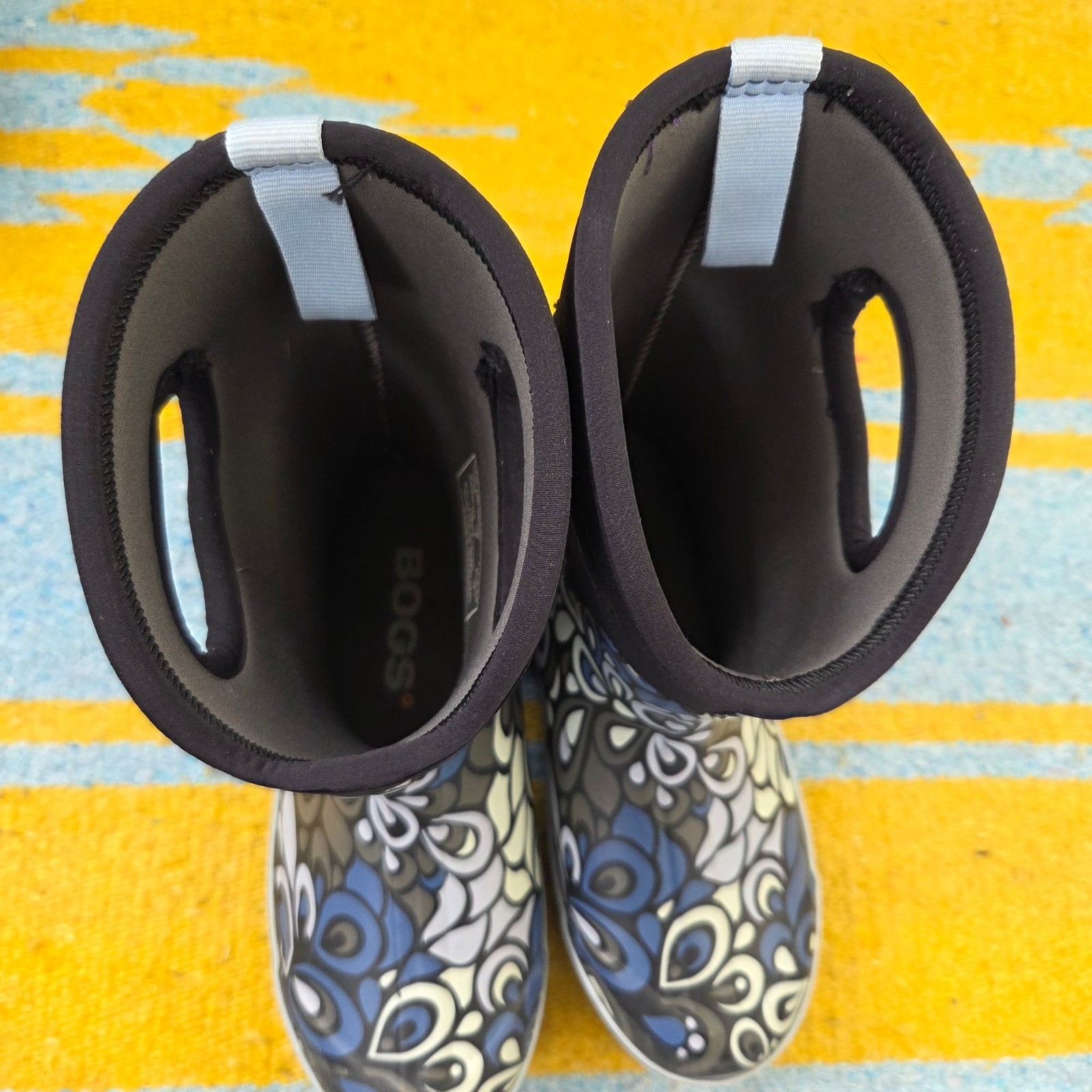 Bogs Women's Classic Mid Vintage Rain Snow Boots Size 7