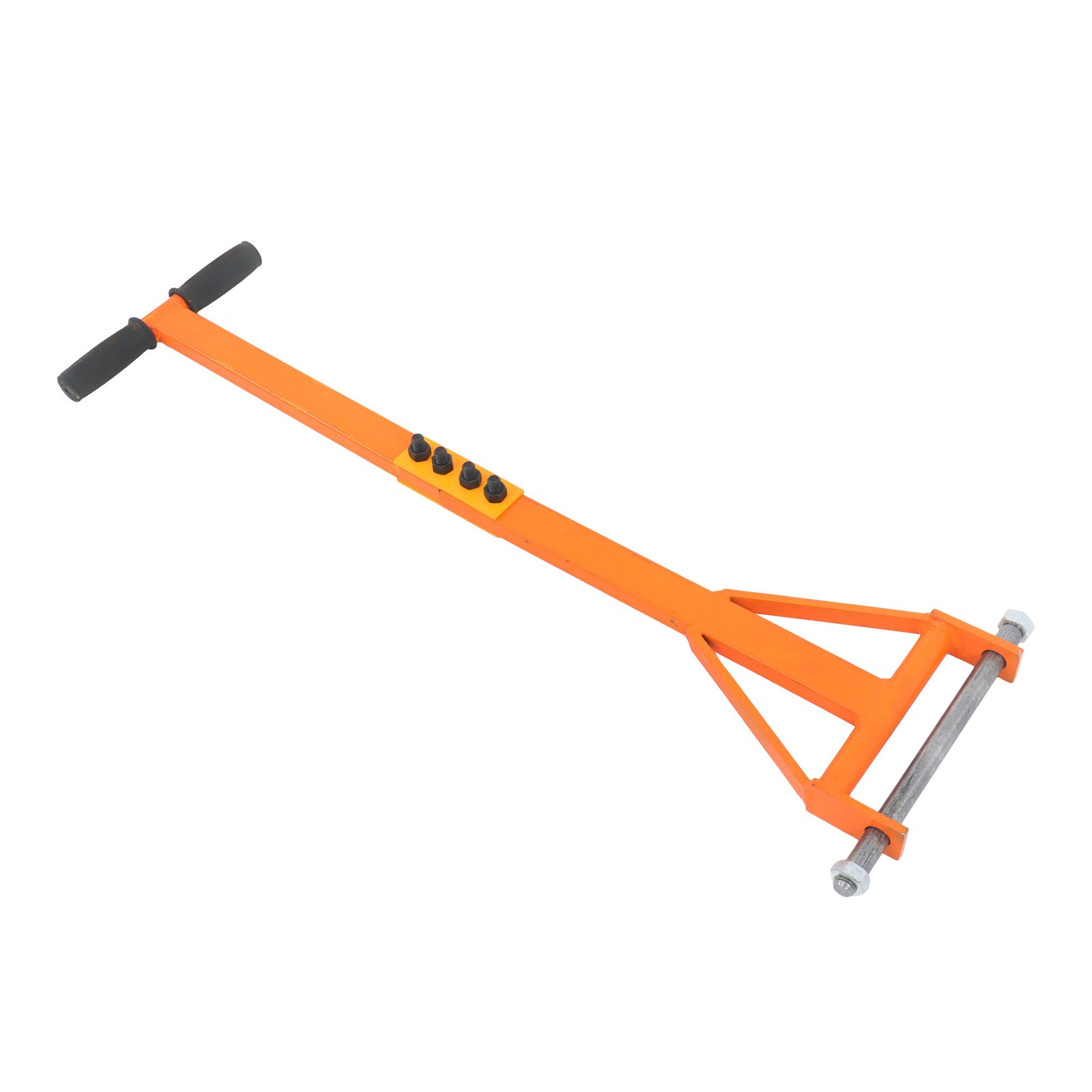 4 Pcs Heavy Duty Machinery Skates Dolly 360° Rotation 6T/13200Lbs With Handle