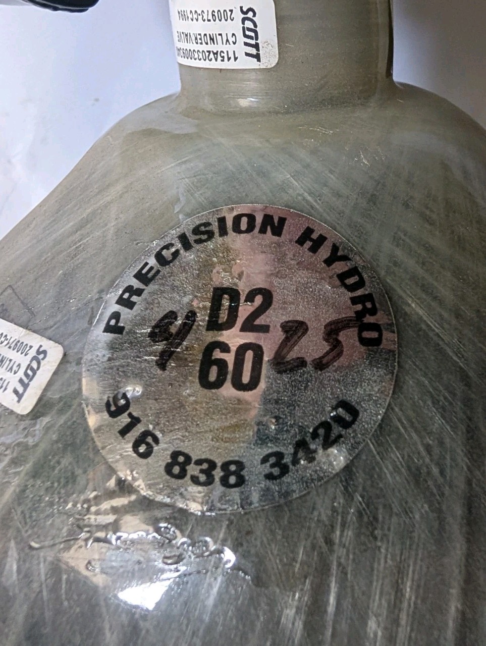 Scott Safety SCBA Bottle 5500 PSI 60-minute