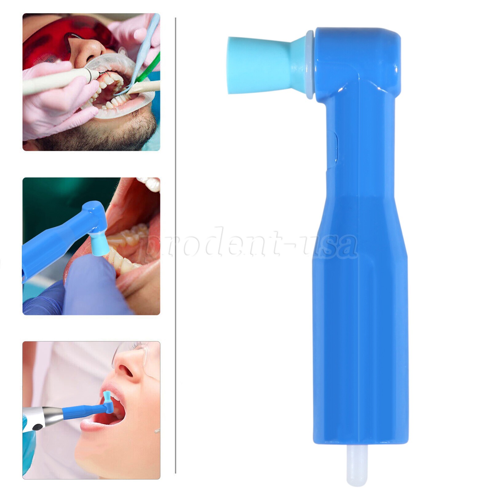 1000 pcs Dental Disposable Prophy Angles Cups Contra Angle Blue Firm Cup st