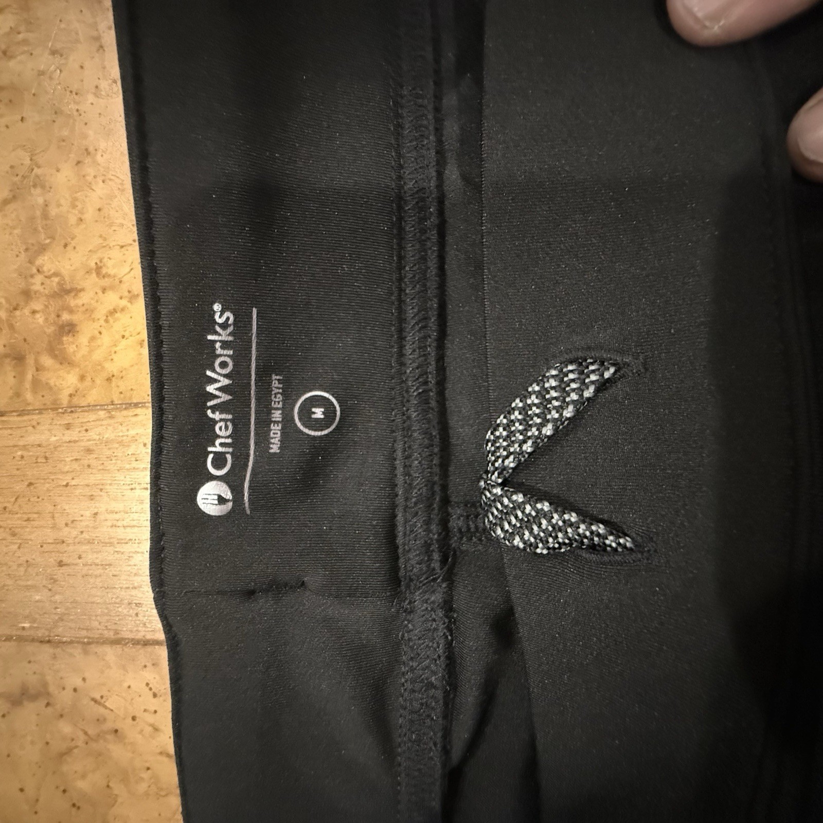 Chef Works Unisex Jogger Chef Pants MEDIUM Black PBEO2