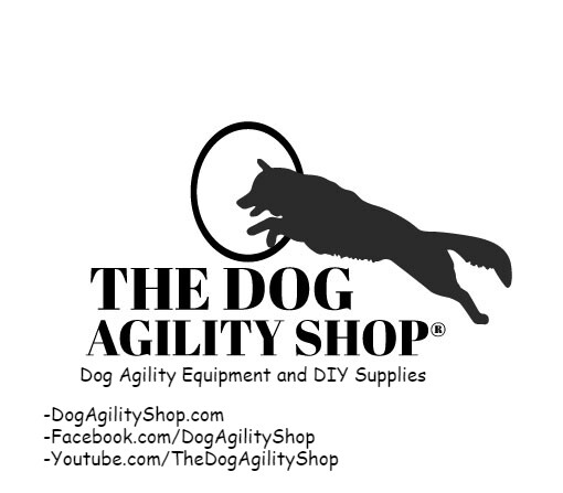 Dog Agility Equipment-24" Weave Pole Placer for use with 12 Weave Poles/Yellow