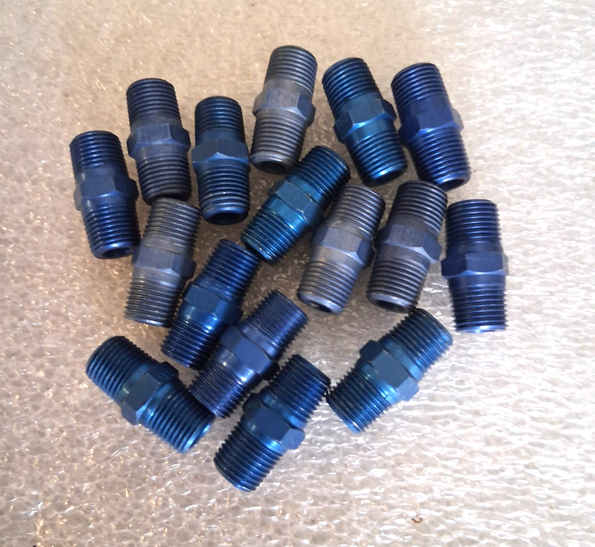 GOODRIDGE  AN911-01D  STRAIGHT MALE TO MALE PIPE THREAD  1/8 NPT  X  1/8 NPT