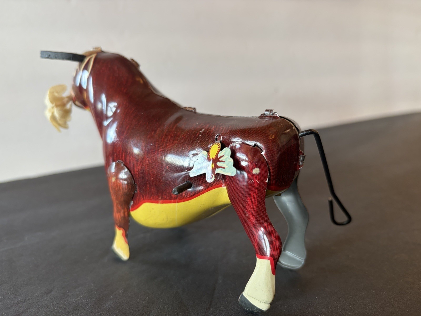 Fredinand the Bull & Box, Louis Marx & Co, NYC/USA, c. 1938.