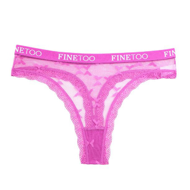 6 Pack Lot Sexy Womens Lace Thong Panties See Through Mesh G string Bikini Brief