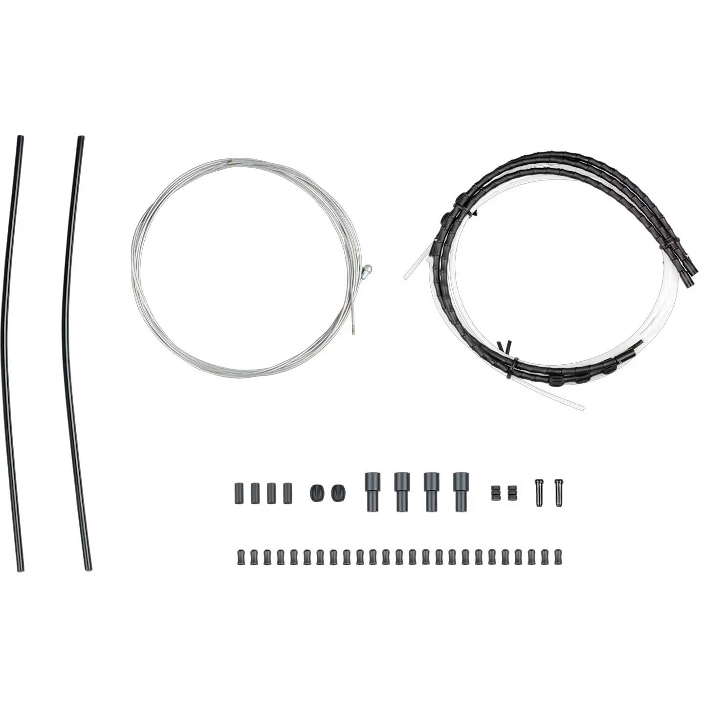 Bontrager XXX Brake Cable And Housing Set, Jagwire Road Elite Sealed Kit, Black