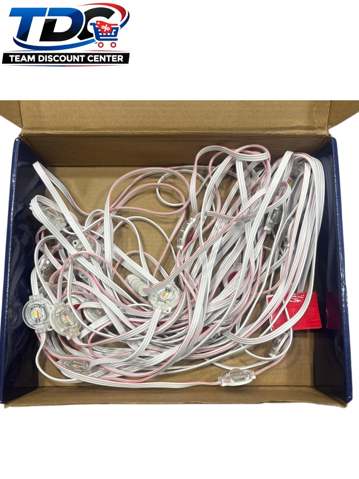 100ft Smart RGB Outdoor Permanent LED Lights App Remote IP67 Open Box