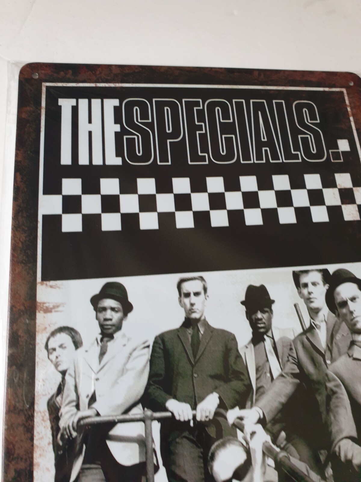 The Specials Black & White Metal Sign Plaque Ska/Mods poster Retro FREE P&P