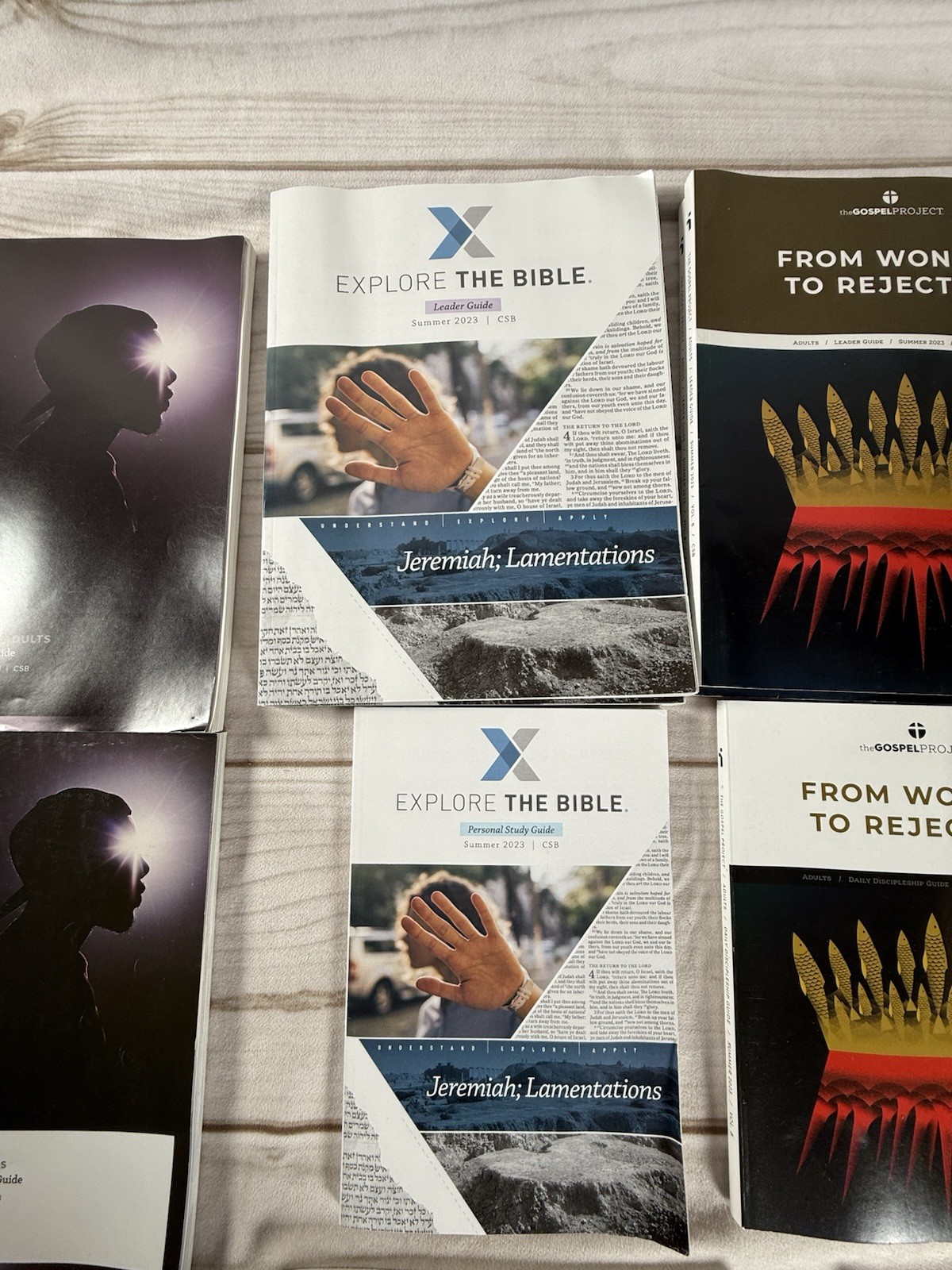 LOT OF Explore & Bible Studies For Life LifeWay Adults Leader/Personal Mixed