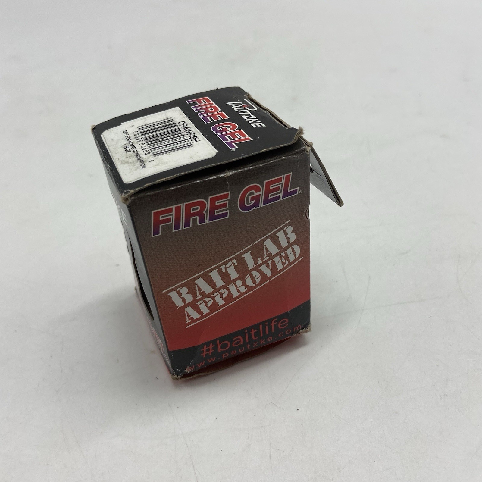 PAUTZKE'S Fire Gel Orange Crawfish Bait 1.65 OZ Bait Lab Approved Fish Smell It!