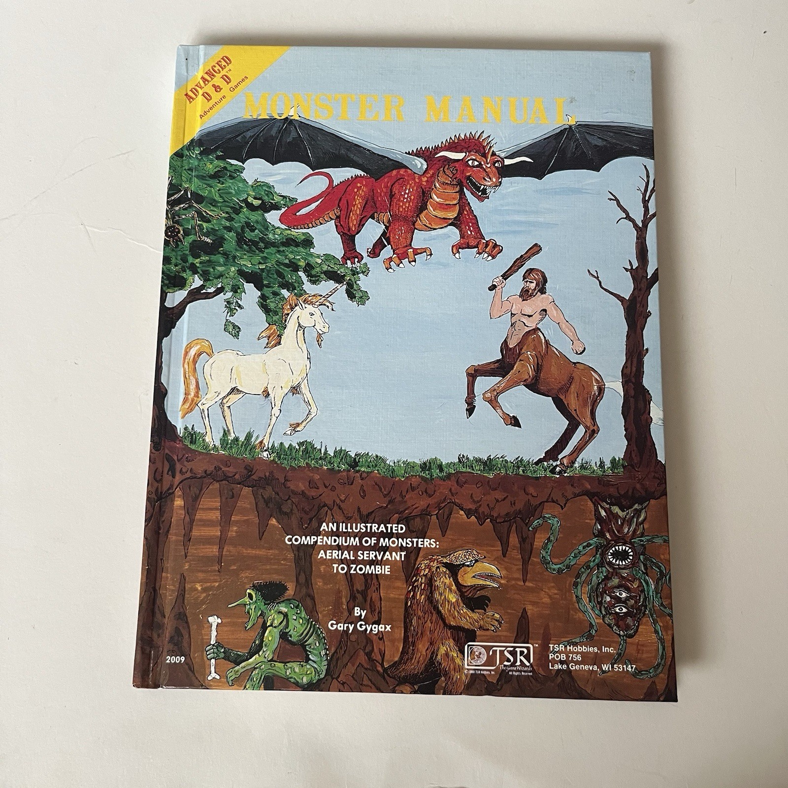 AD&D Monster Manual TSR 4th Edition August 1979 Advanced Dungeons & Dragons