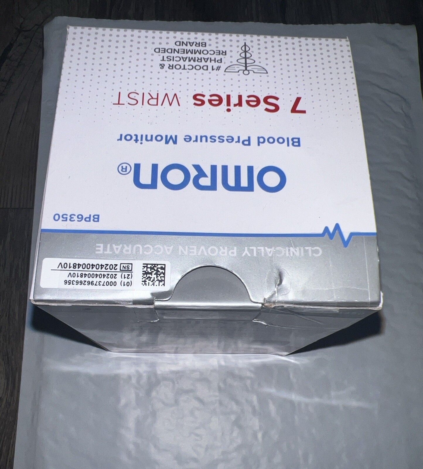 Omron 7 Series BP6350 Wrist Blood Pressure Monitor