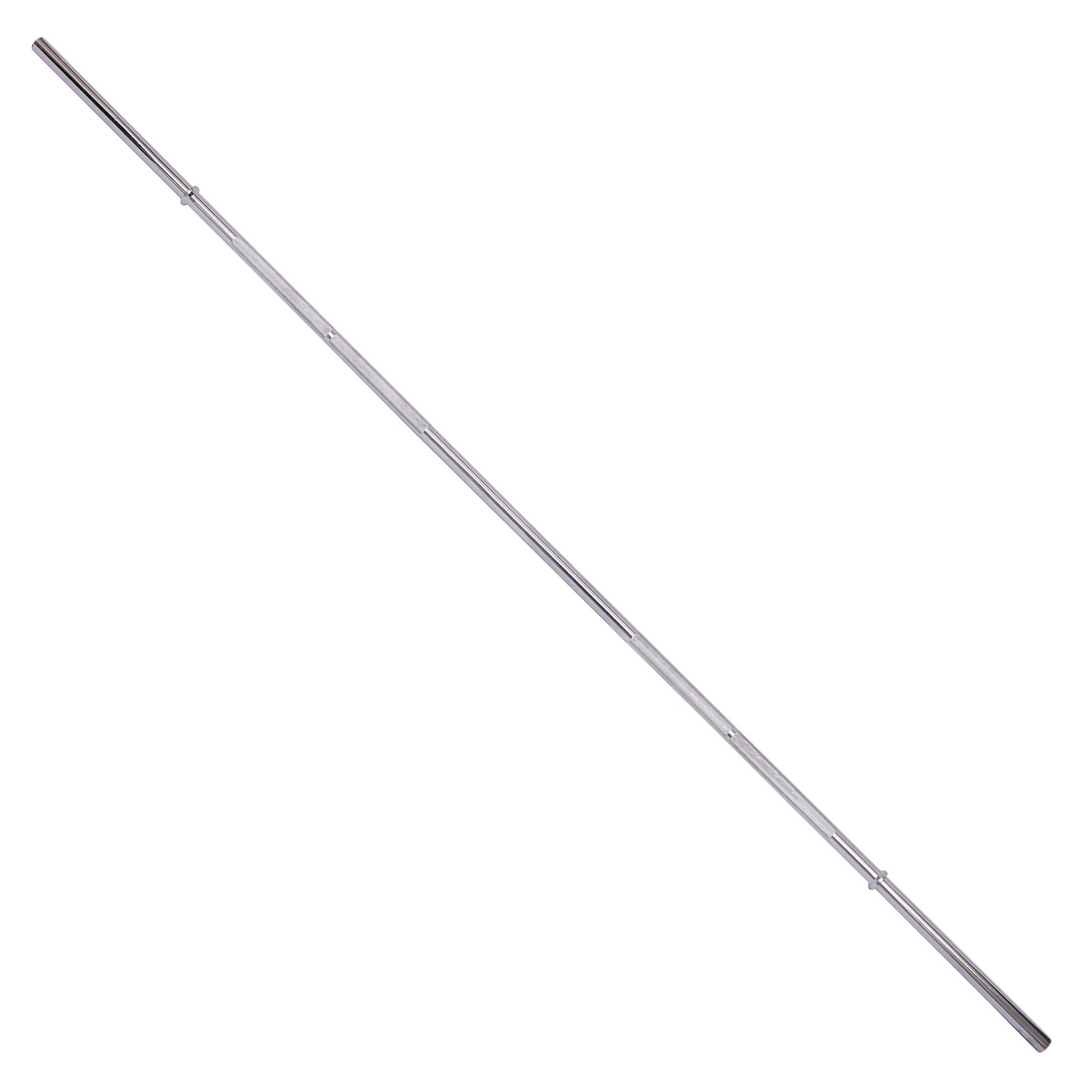 7FT Standard Weightlifting Barbell Chrome Plated Solid Steel Bar