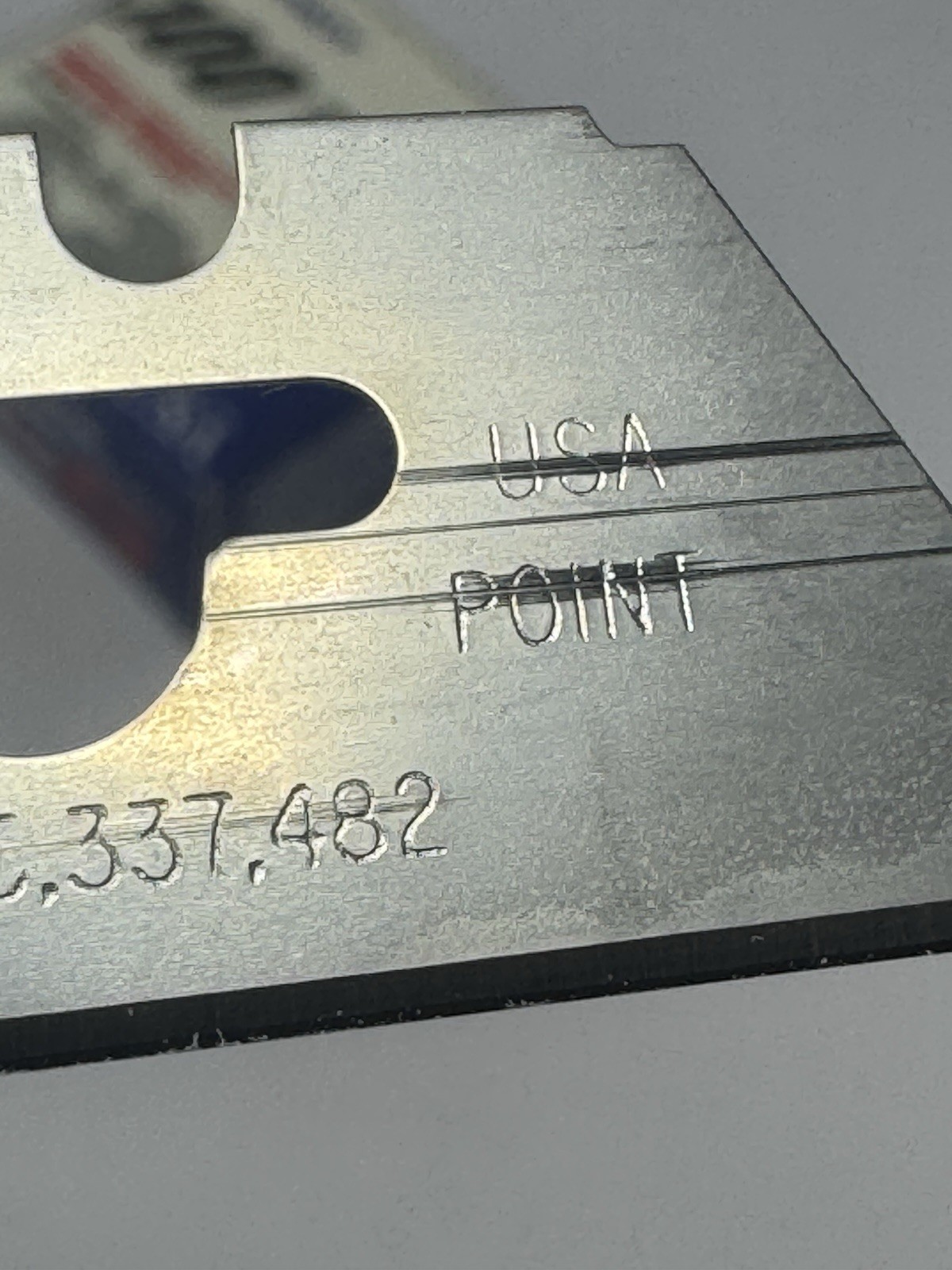 100 Pacific Handy SP-018 Safety Point Replacement Blades NOS Made in USA