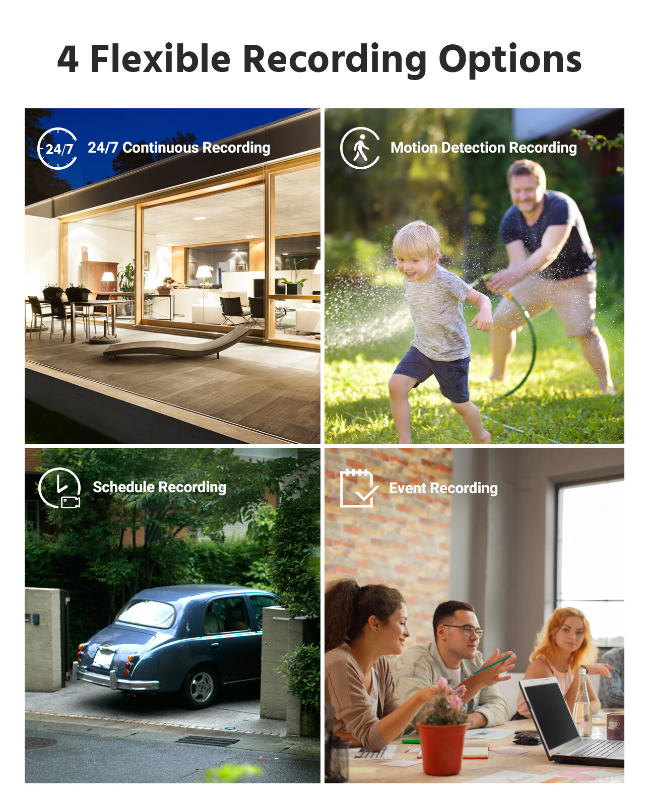 ANNKE H.265+ 8CH DVR for Video Security Camera System 5MP Lite Recorder CCTV Kit