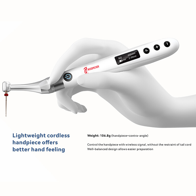 Woodpecker Dental Endo Free Brushless Endo Motor Apex Locator 6:1 Contra Angle