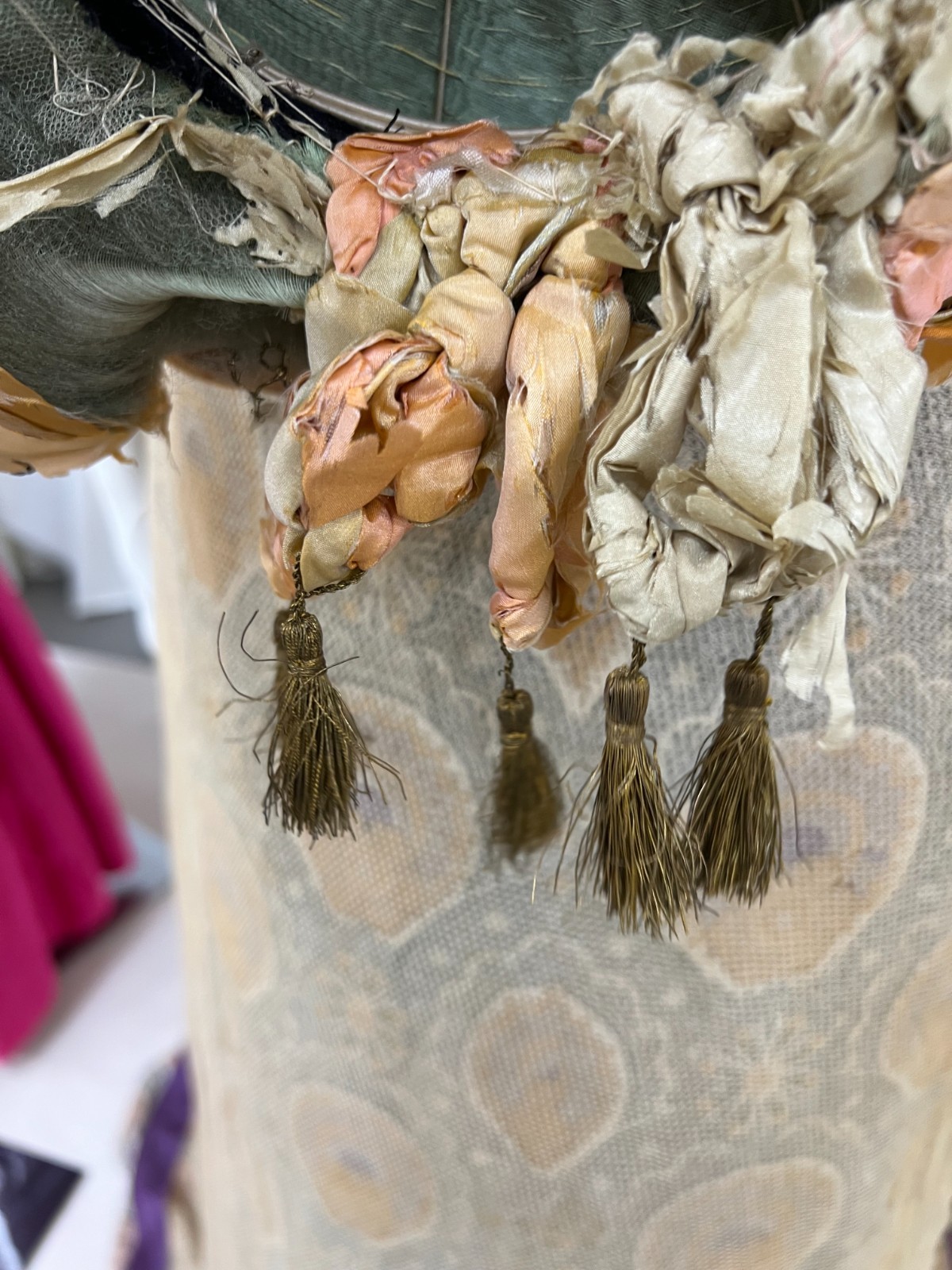 Antique Art Nouveau hat. 1910-1912.