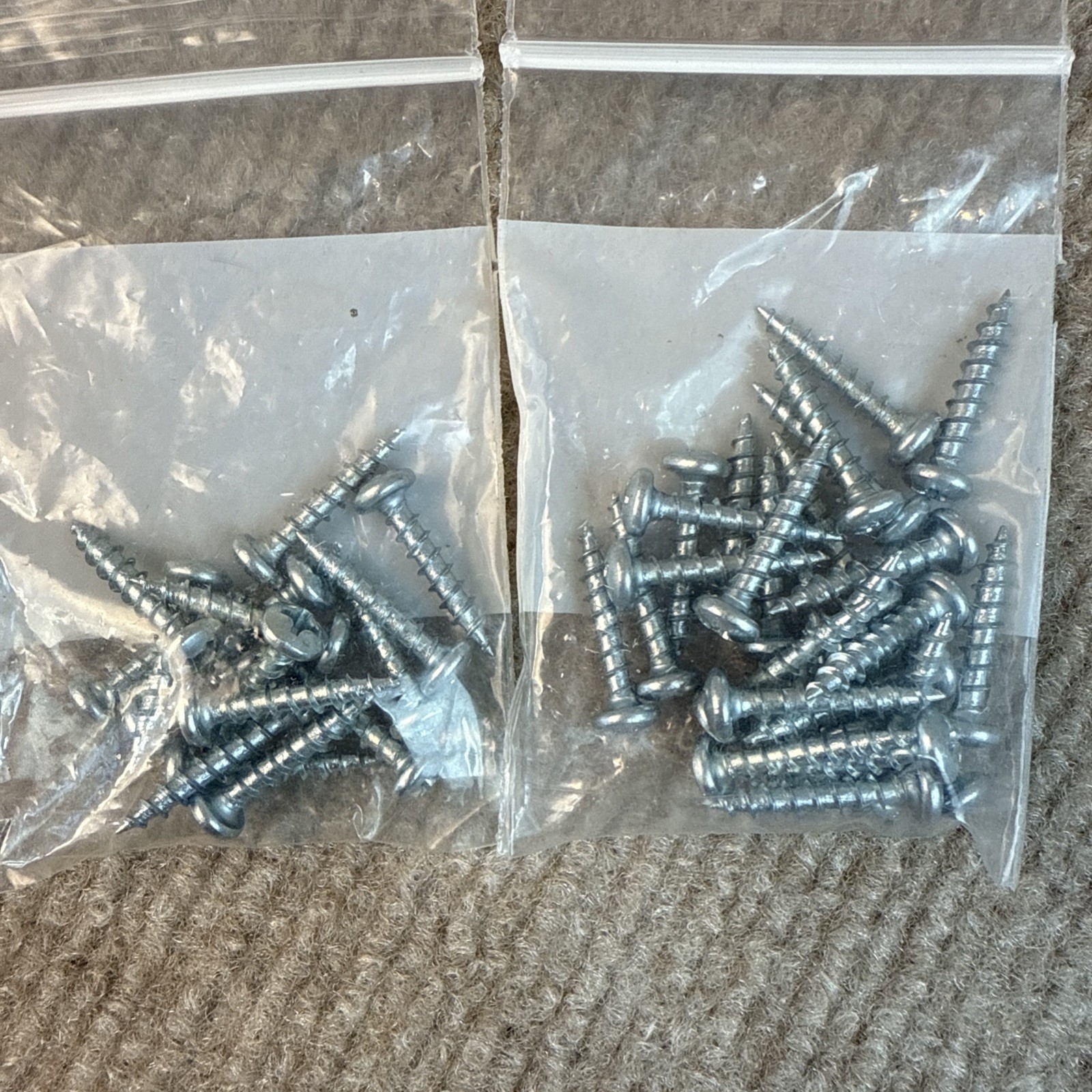40-PACK ROK HARDWARE SCD103 SOFT CLOSE DAMPER W/SCREWS FOR CABINET DOORS NICKEL