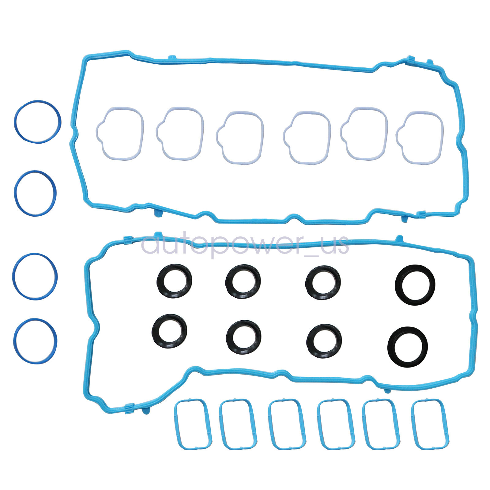 Valve Cover&Manifold Gasket For 2011-16 Chrysler Dodge Jeep Ram Volkswagen 3.6L