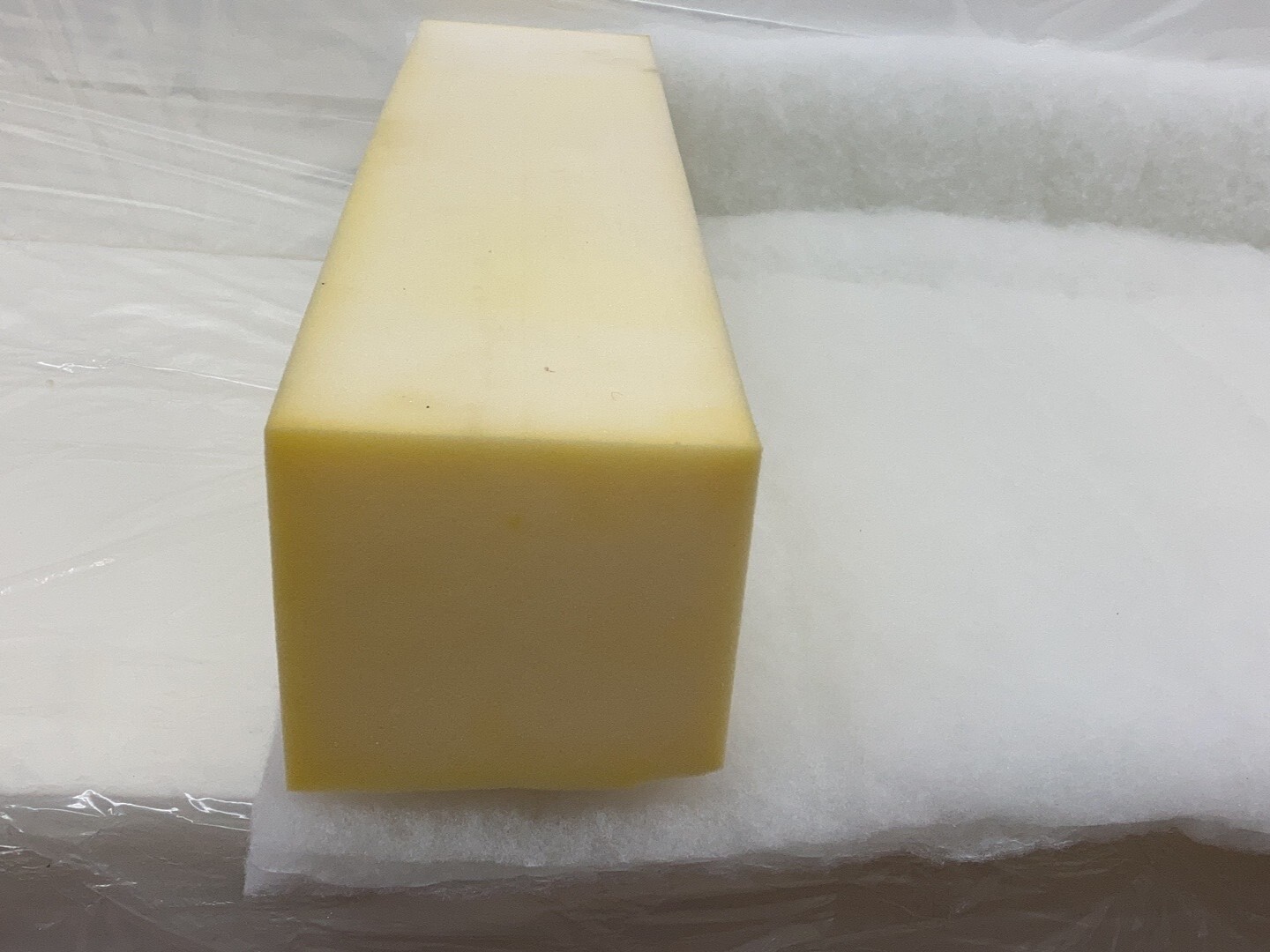 Bonded Dacron Polyester Batting, 1" x 30". Note: Thickness Is Before Vacuum