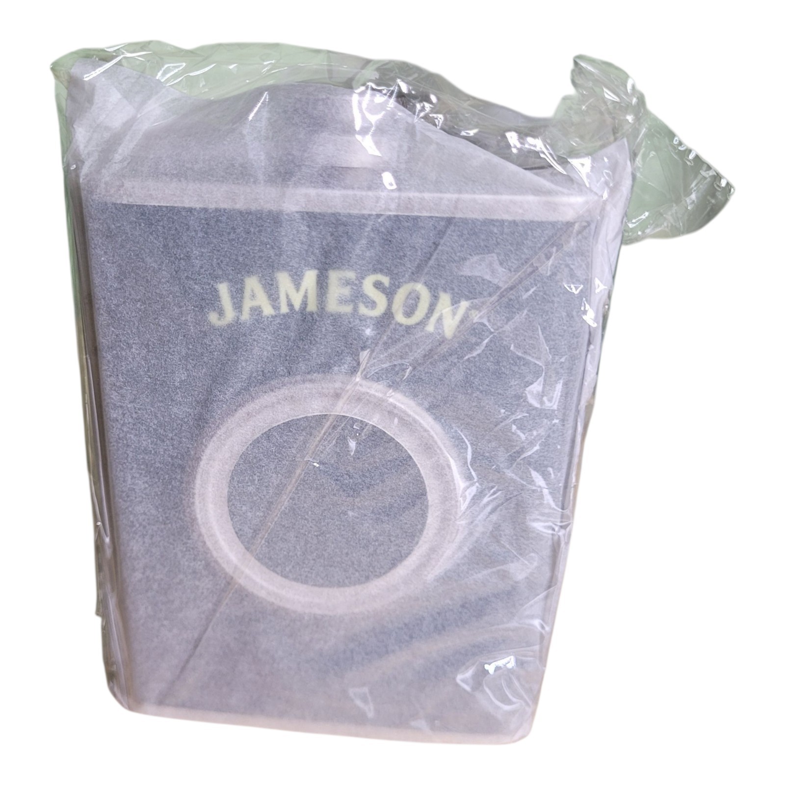 New Jameson Irish Whiskey Flask with Collapsible Shot Glass Stainless Steel Gift