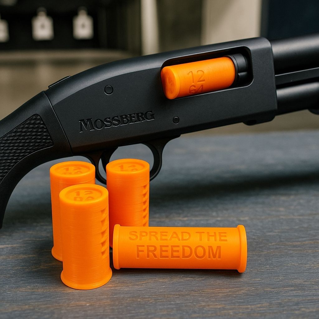 12 GA Durable & Reusable Snap Caps for Safe Dry Practice TechStudio3D