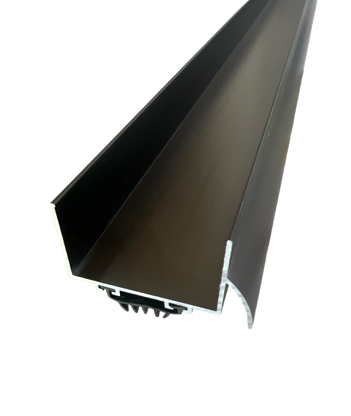 U Shaped Aluminum Door Bottom Sweep with Door Drip Cap, Weather Stripping Doo...