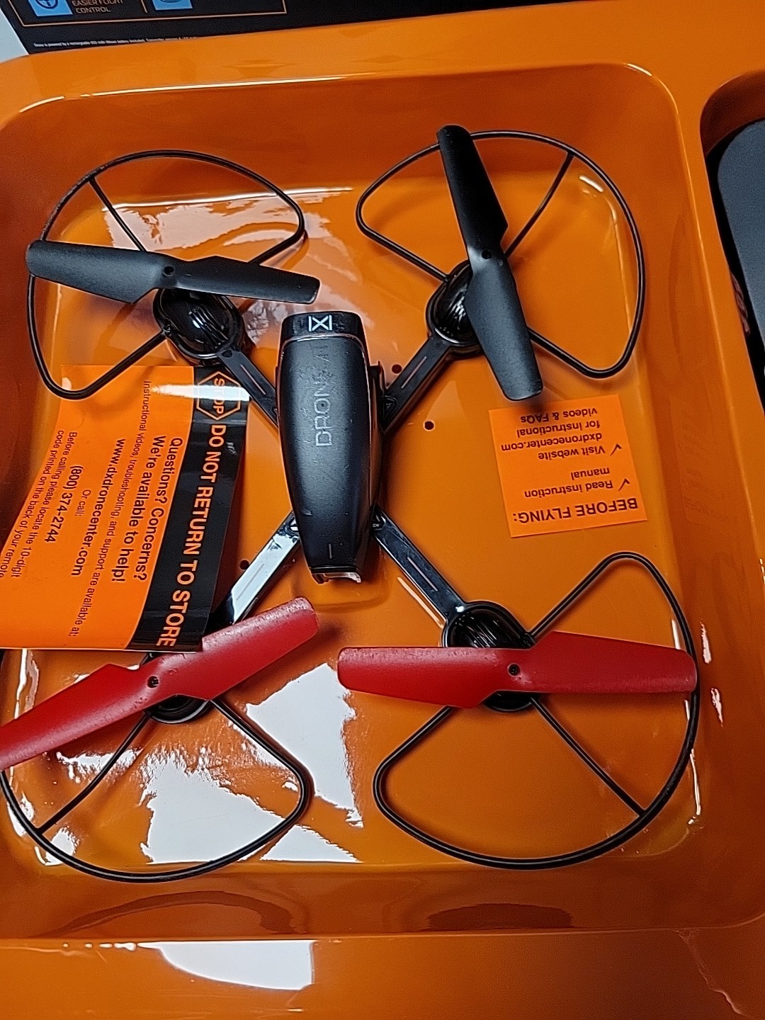 Sharper Image Mach X Video Drone with Streaming Camera 250 Ft. Flight Radius