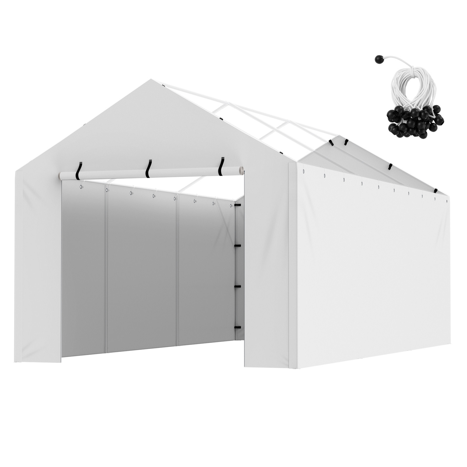 Carport Replacement Canopy for Car Shelter 10'x20' White Not Include Frame