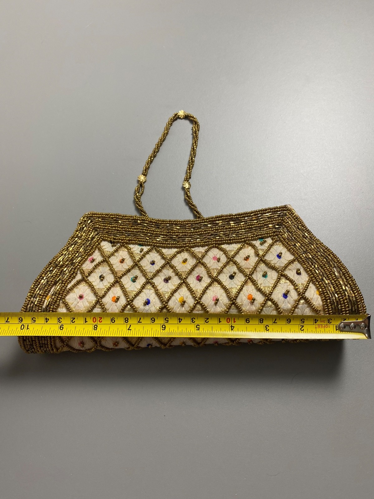 Beaded Purse Vintage Mini Bag Clutch