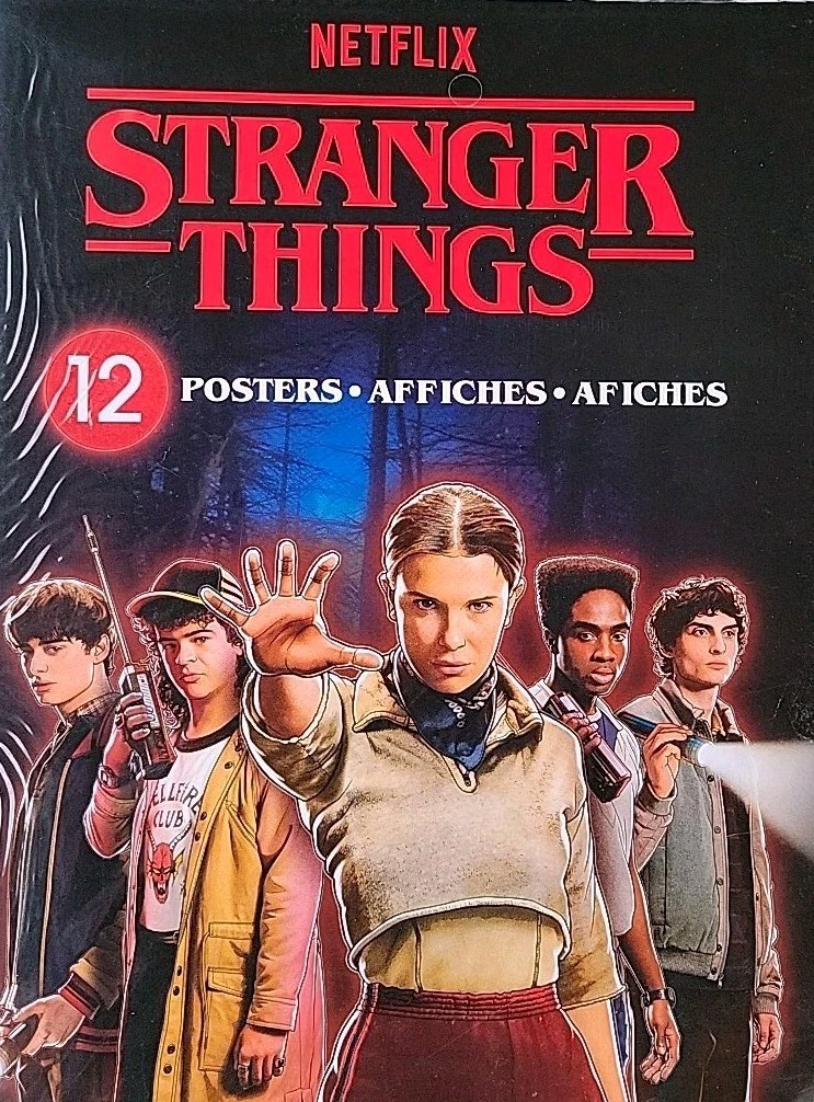 Netflix Stranger Things 12 Poster Pack – New Sealed + Free Shipping