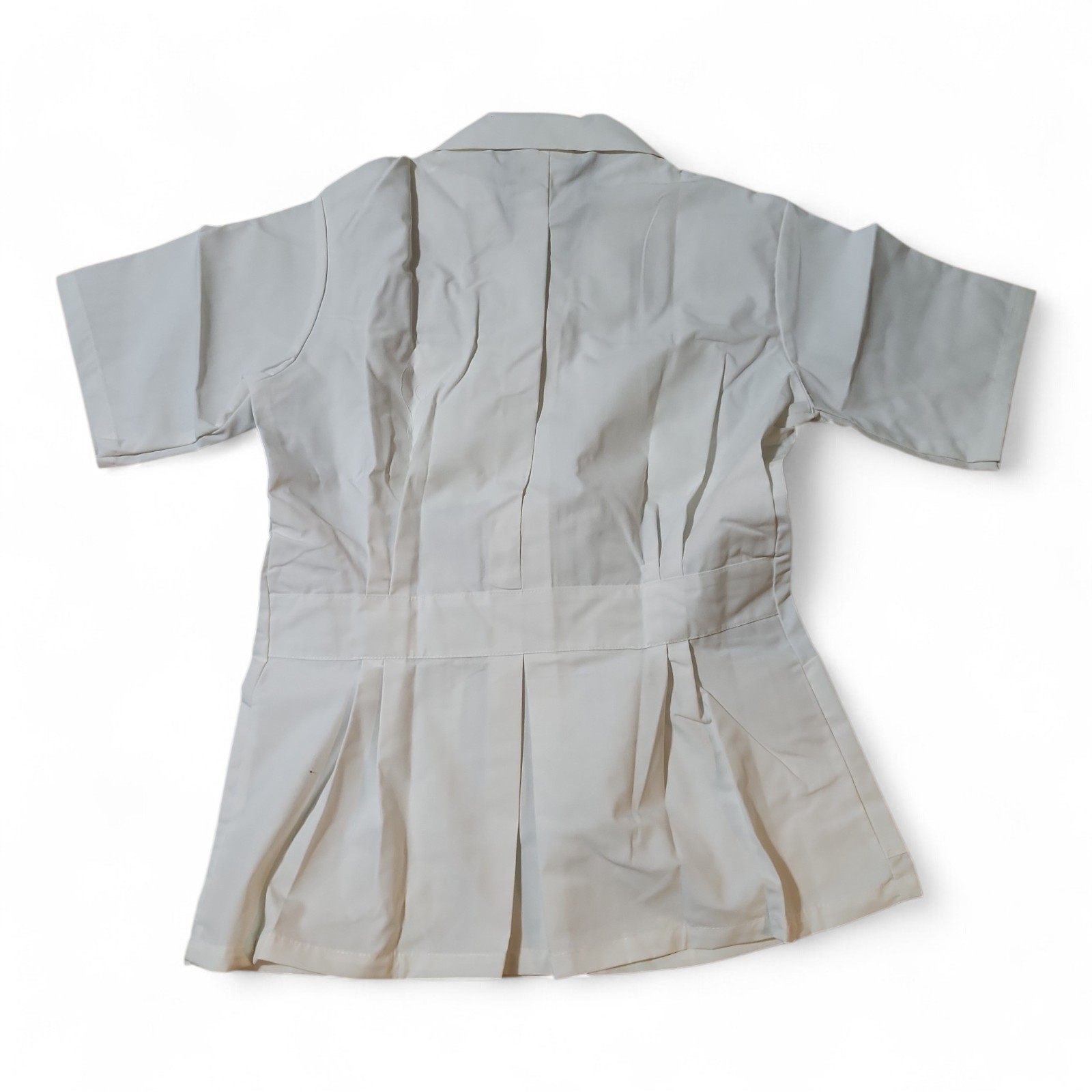 Vtg Peoples Drug Store Pharmacist White Lab Coat Full Zip Size 40 (M) EUC USA