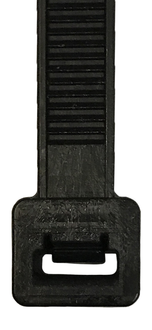 (50) Black 24" Inch Nylon Heavy Duty Cable Wire Wrap Zip Ties 175 LBS USA MADE