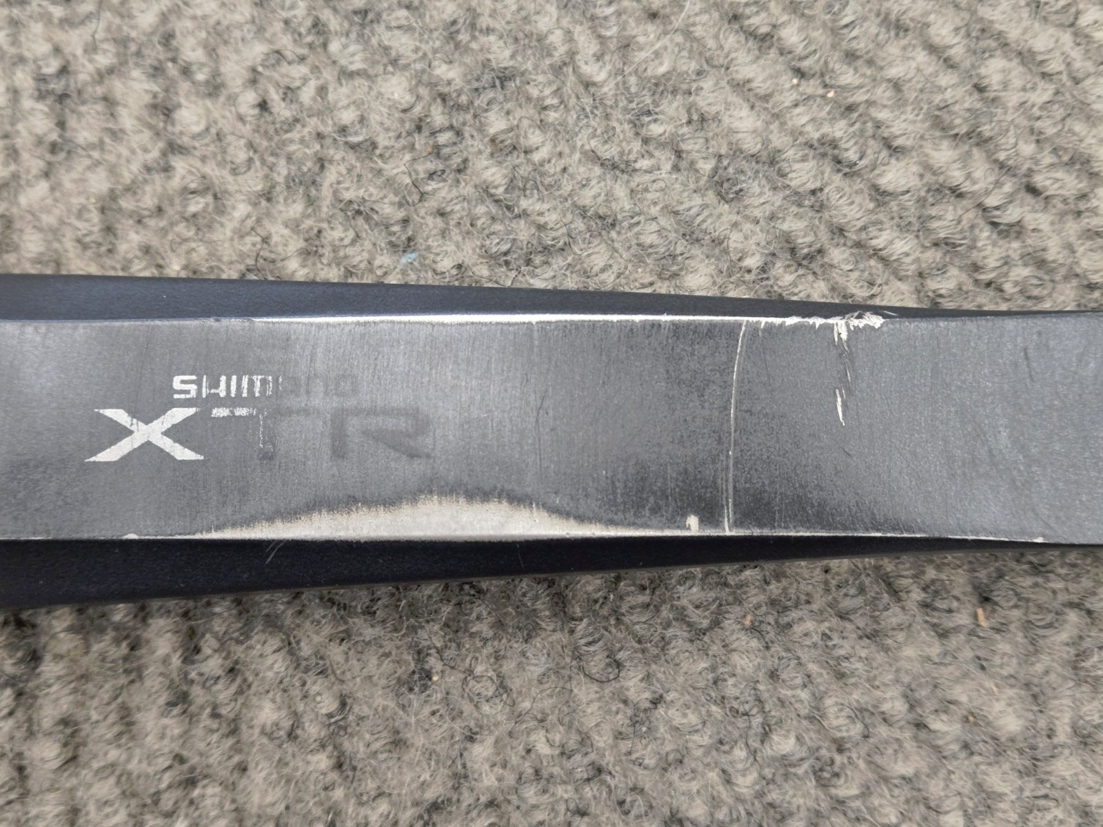 Vintage Shimano XTR FC-M951 Crankarms 180mm For Triple / Singlespeed Octalink V1