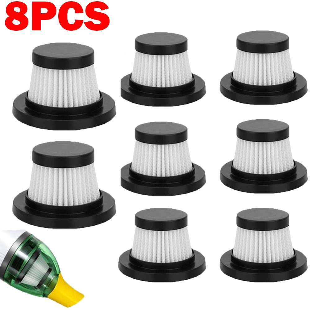 8 Pack Duck Vacuum Filters Replacement: for Horsepower Duck Vacuum Cleaner