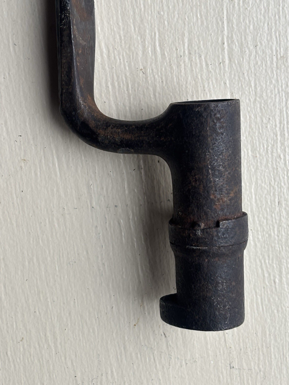 Original Civil War US M1855 Socket Bayonet/ Nice Uncleaned patina.