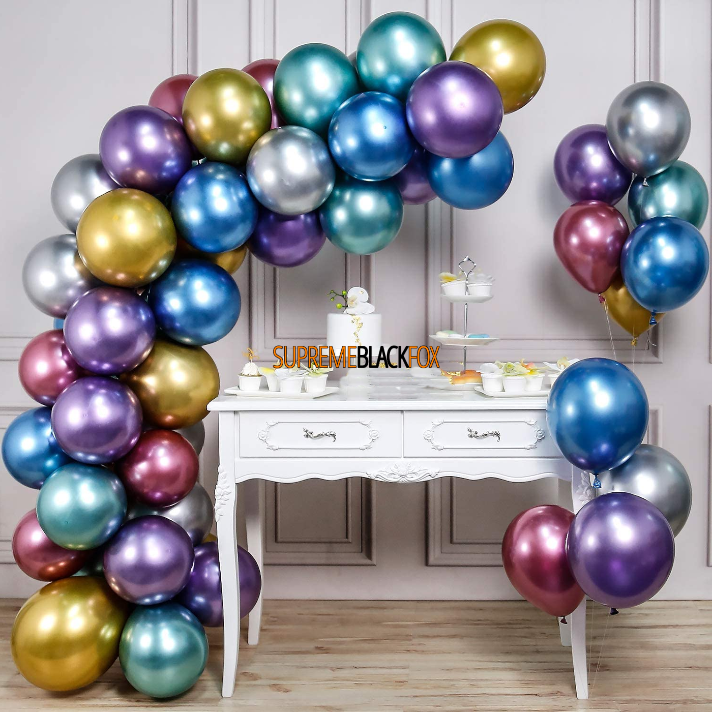 Metallic Chrome Balloons (25) Graduation, Birthday, Sweet 16, Party (12 inch)