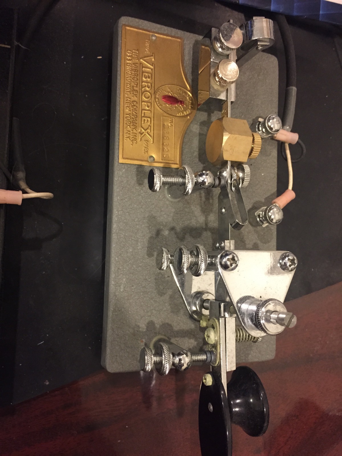 W8HOG Bug Zapper Brass Weight - Fits Vibroplex Round, Flat, & X Shaft Keyers