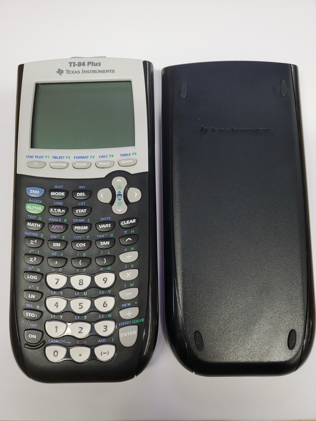 TI-84 Plus Graphing Calculator with Cover and Batteries, Texas Instruments
