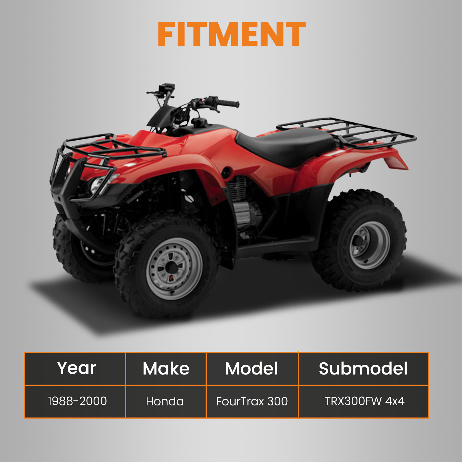 2x Front L&R CV Joint Axle Shaft for Honda FourTrax 300 TRX300FW 4x4 1988-2000