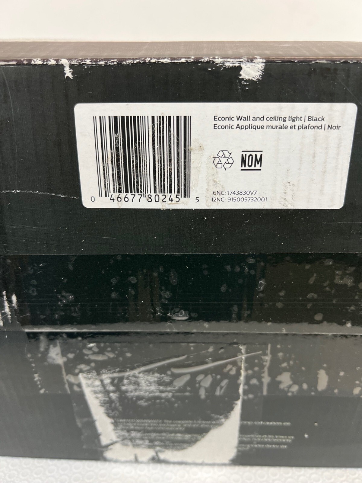 Philips Hue Econic Outdoor White & Color Wall & Ceiling Ambient Light Fixture