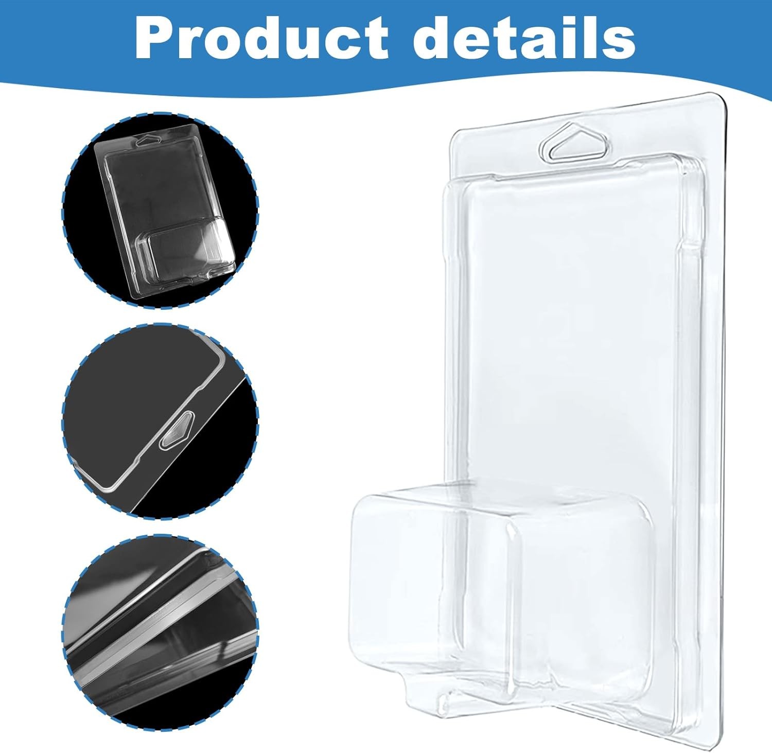 12Pack Clear Protector Case Plastic Display For Hot Wheels & Matchbox Basic Cars