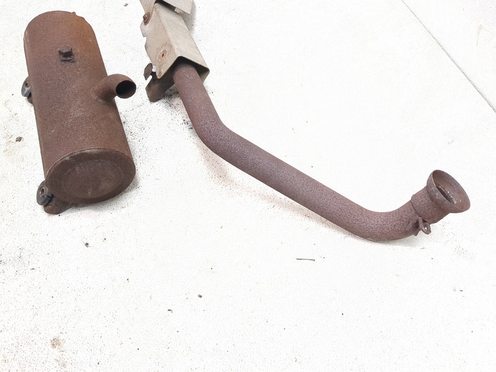 02-04 Polaris Ranger 500 4x4 Exhaust Pipe And Muffler Slip-On 1261082-029