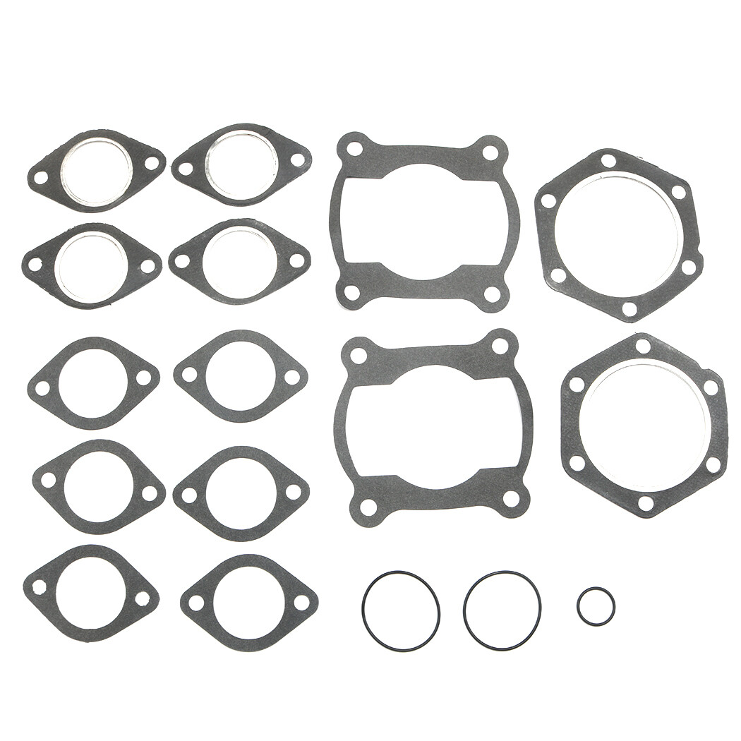 Fit 1986-1999 POLARIS INDY TRAIL 488 PISTONS TOP END GASKET KIT STD BORE 72MM