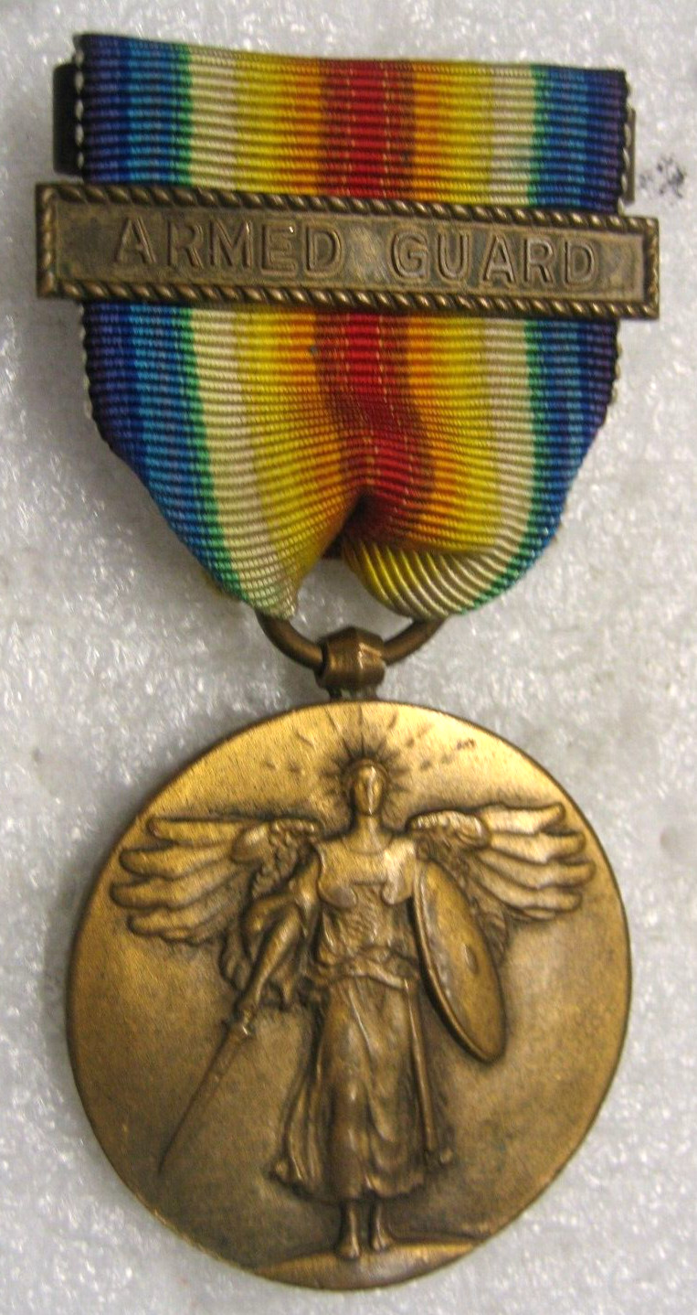 USA ww1 Victory Medal with ARMED GUARD bar, US NAVY Operation