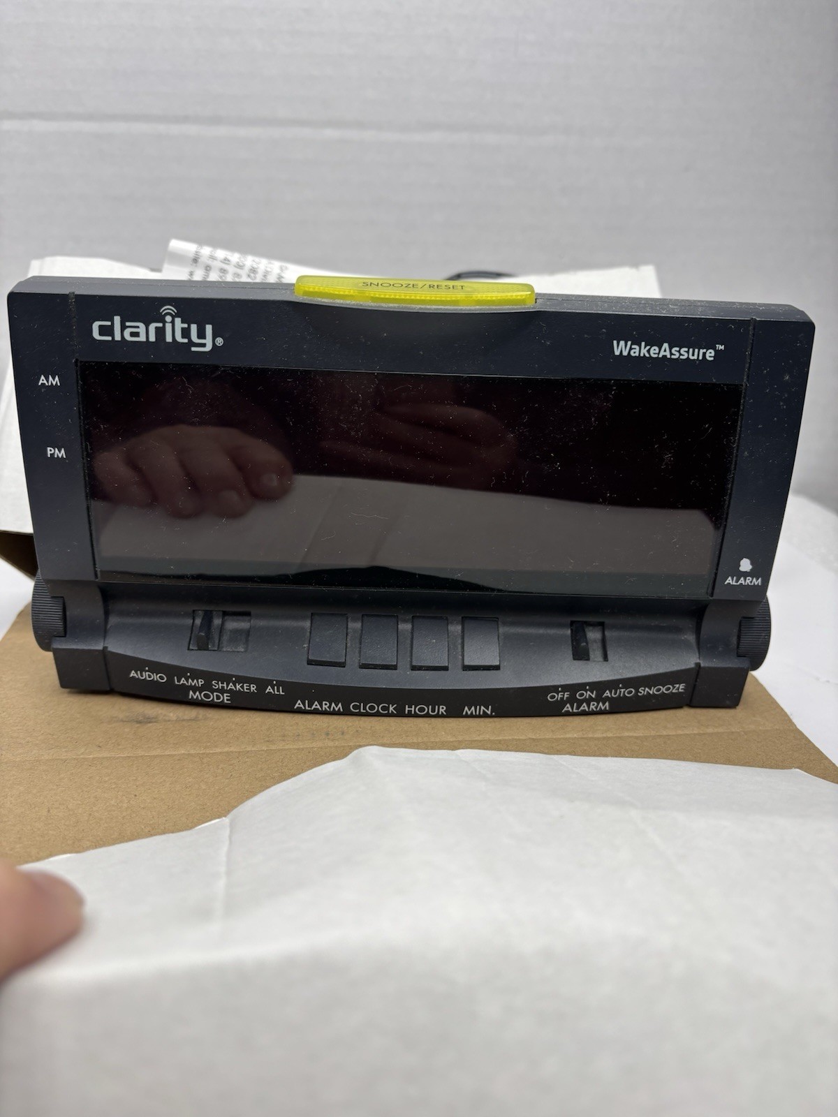 CLARITY Wake Assure Alarm Clock Model Tested Works